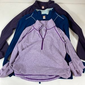 BUNDLE 3!! Lucy Tech Blue Purple Zip Track Jacket S/M